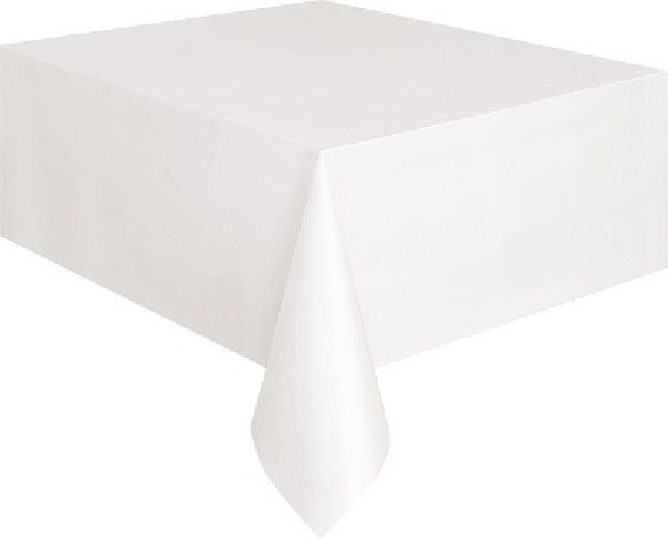 Unique rectangle plastic table cover (STANDARD PACKAGING)