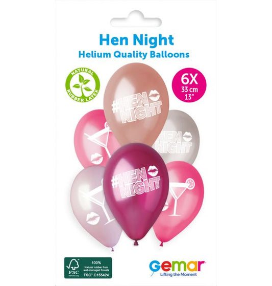 Gemar 13" Hen Night #761 GMS120 6pcs