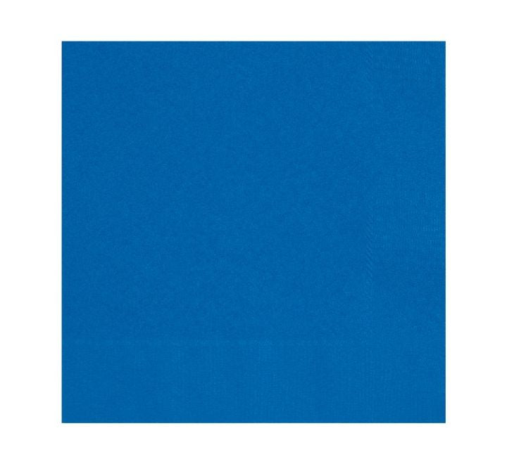 Unique (20) 33cm 2PLY ROYAL BLUE L/NAPKINS