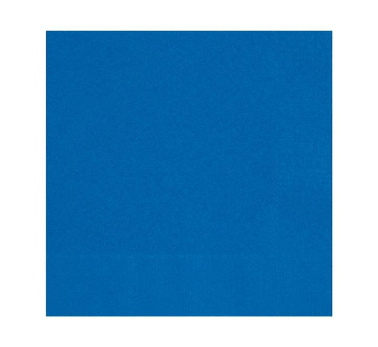 Unique (20) 33cm 2PLY ROYAL BLUE L/NAPKINS