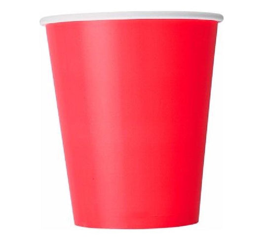 Unique (14) 9OZ RED CUPS