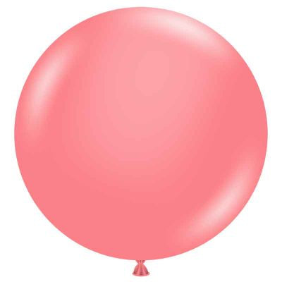 Tuftex 24” Pastel Coral latex balloons