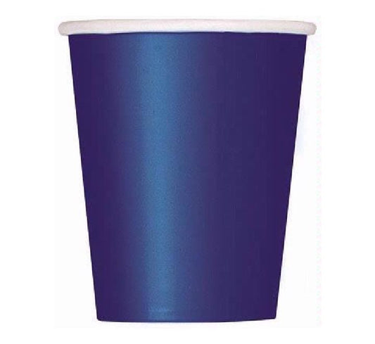 Unique (14) 9OZ NAVY CUPS