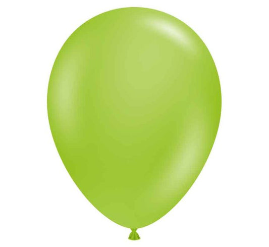 Tuftex 5” Pastel Lime latex balloons