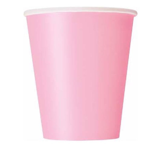 Unique (14) 9OZ LOVELY PINK CUPS