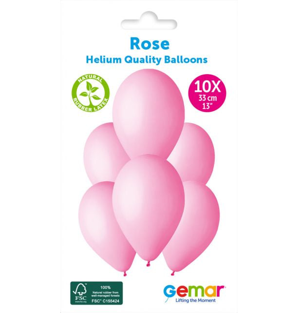 Gemar 13" Rose #006 G120 10pcs