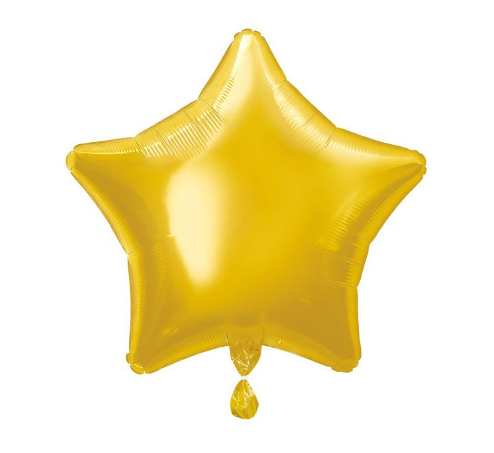 20” gold star foil balloon