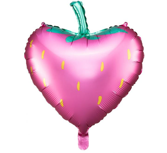 18” strawberry foil balloon