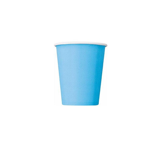 Unique (14) 9OZ POWDER BLUE CUPS